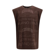 Brown Cotton T-Shirt