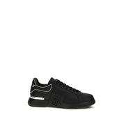 Black Calf Leather Bos Taurus Low Top Sneakers