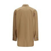 Beige Cotton Shirt