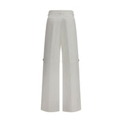 White Cotton Pants