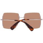 Rose Gold Metal Sunglasses