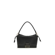 Black Calf Leather Bos Taurus Shoulder Bag
