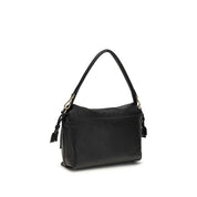 Black Calf Leather Bos Taurus Shoulder Bag