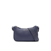 Blue Polyethylene Shoulder Bag