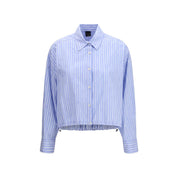 Blue Cotton Pattern Shirt
