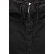 Black Polyester Shell Jacket