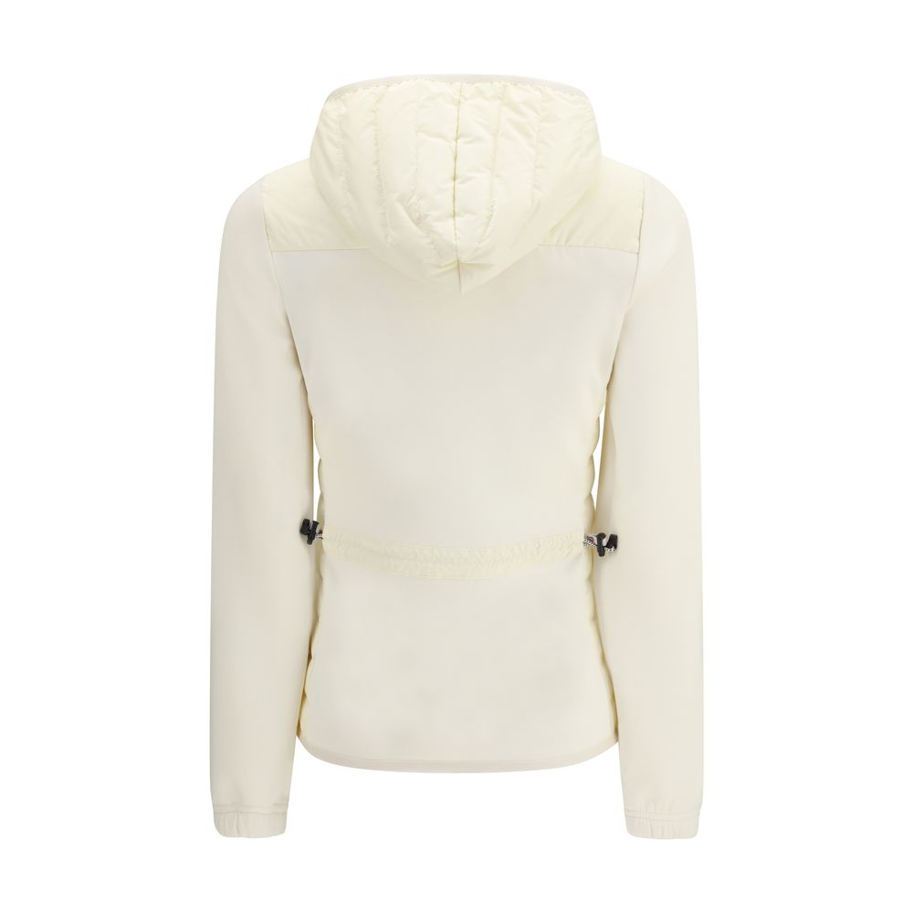 White Polyamide Shell Jacket