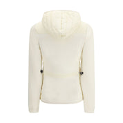 White Polyamide Shell Jacket