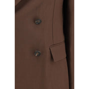 Brown Linen Blazer