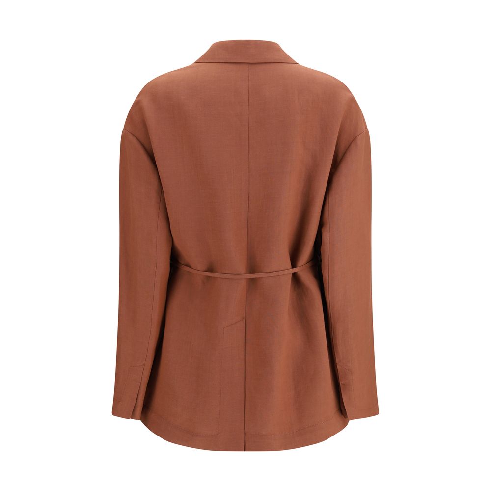 Multicolor Viscose Blazer