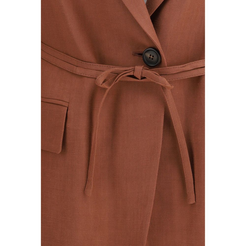 Multicolor Viscose Blazer