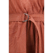 Multicolor Cotton Casual Dress