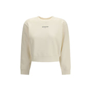 Beige Cotton Sweatshirt