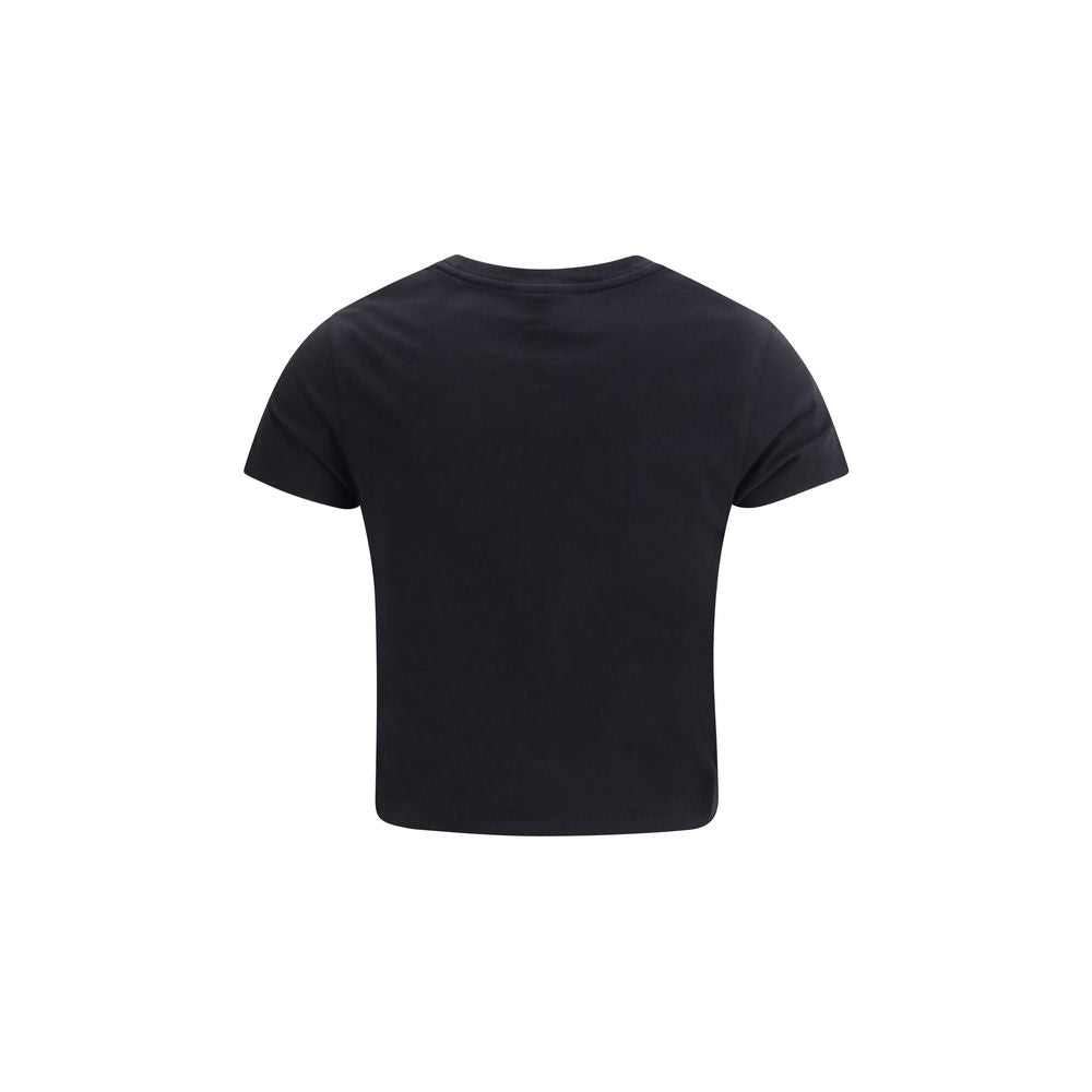 Black Cotton T-Shirt