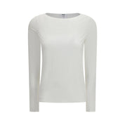 White Modal Long Sleeve T-Shirt