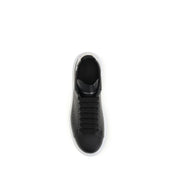 Black Calf Leather Bos Taurus Chunky Sneakers