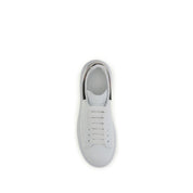 White Calf Leather Bos Taurus Chunky Sneakers