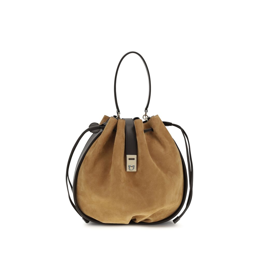 Brown Calf Leather Bos Taurus Shoulder Bag