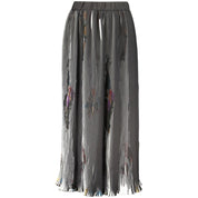 Black Polyester Women Skirt