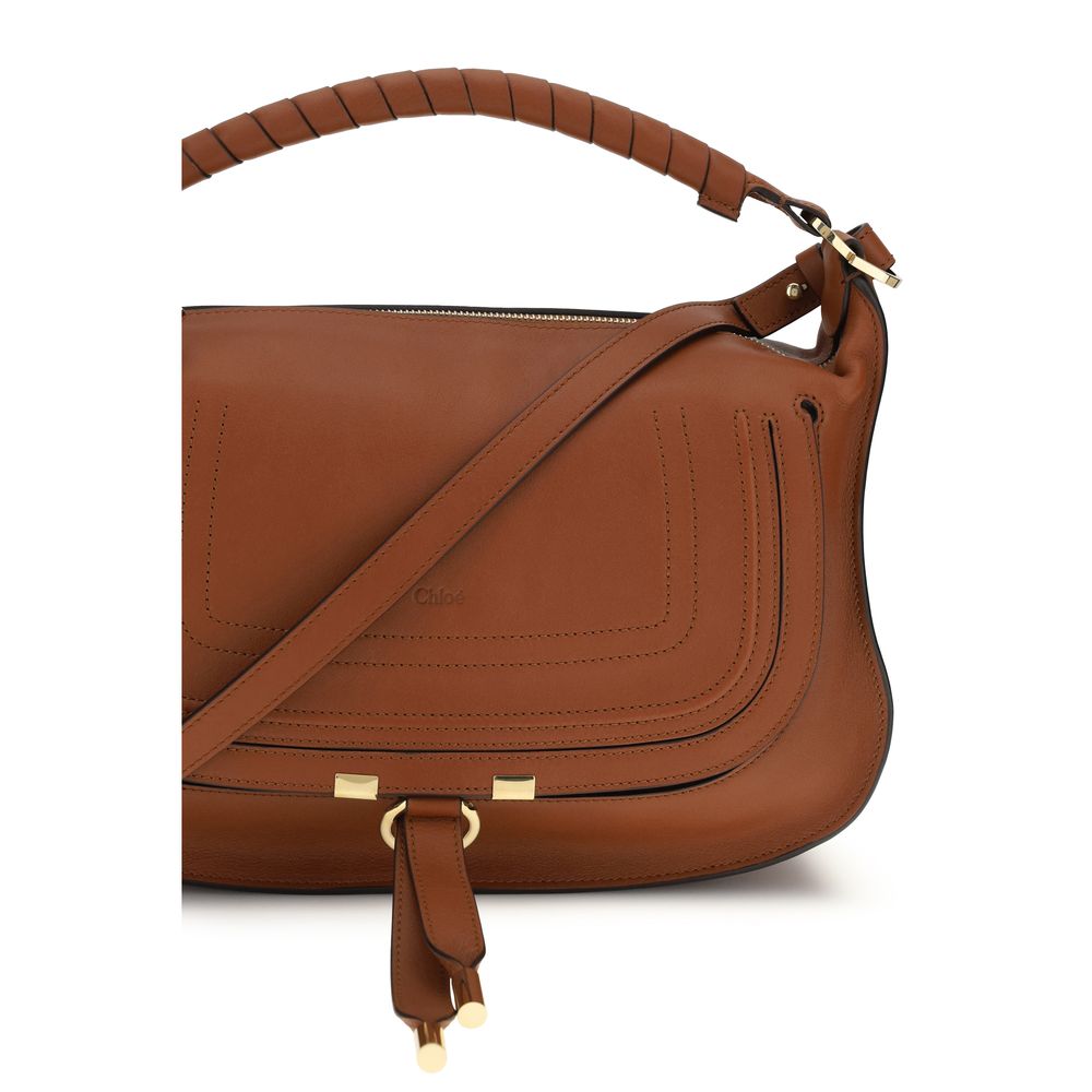 Brown Calf Leather Bos Taurus Shoulder Bag