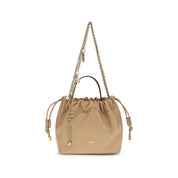 Beige Lamb Ovis Aries Aries Shoulder Bag