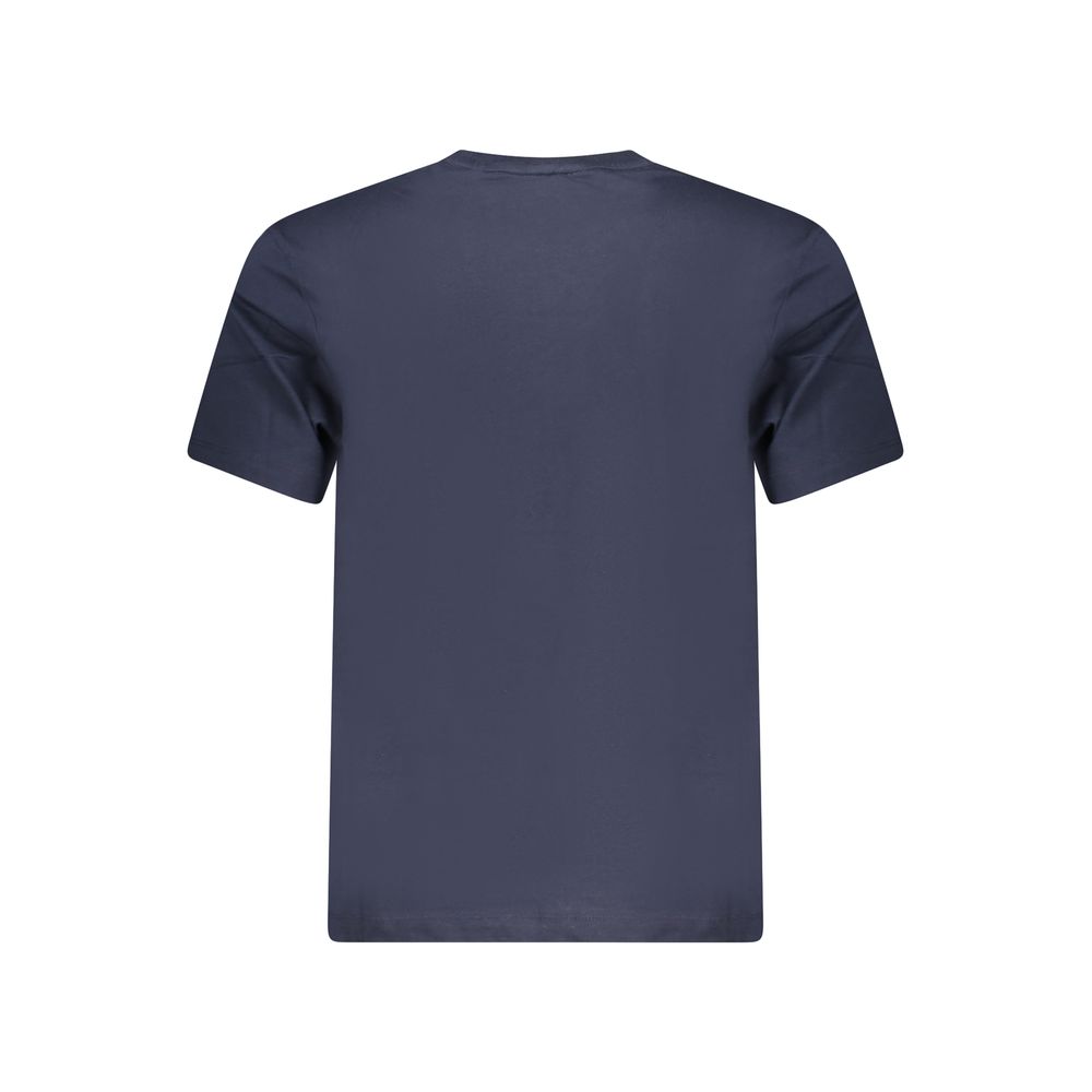 Blue Organic Cotton Men T-Shirt