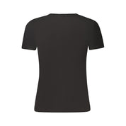 Black Cotton Women's T-Shirt