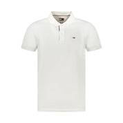 White Cotton Men's Polo Shirt