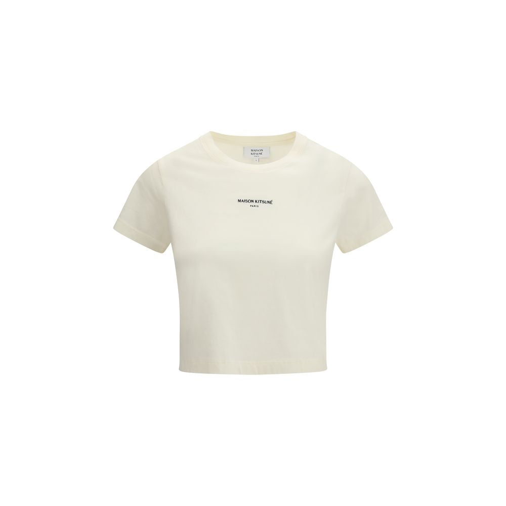 Beige Cotton T-Shirt