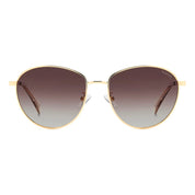 Gold Stainless Steel Sunglasses