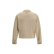 Beige Lamb Ovis Aries Aries Bomber