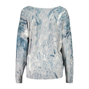 Azzurro Viscosa Woman Sweater