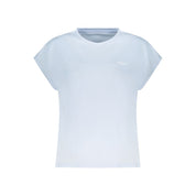 Azzurro Cotton Women T-Shirt