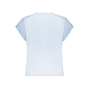 Azzurro Cotton Women T-Shirt