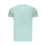 Azzurro Cotton Men T-Shirt