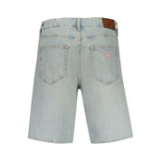 Azzurro Cotton Men's Bermuda Shorts