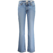 Azzurro Cotton Women Jeans