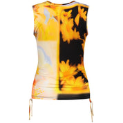 Arancione Viscosa Women's Tank Top