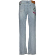 Azzurro Cotton Women's Jean