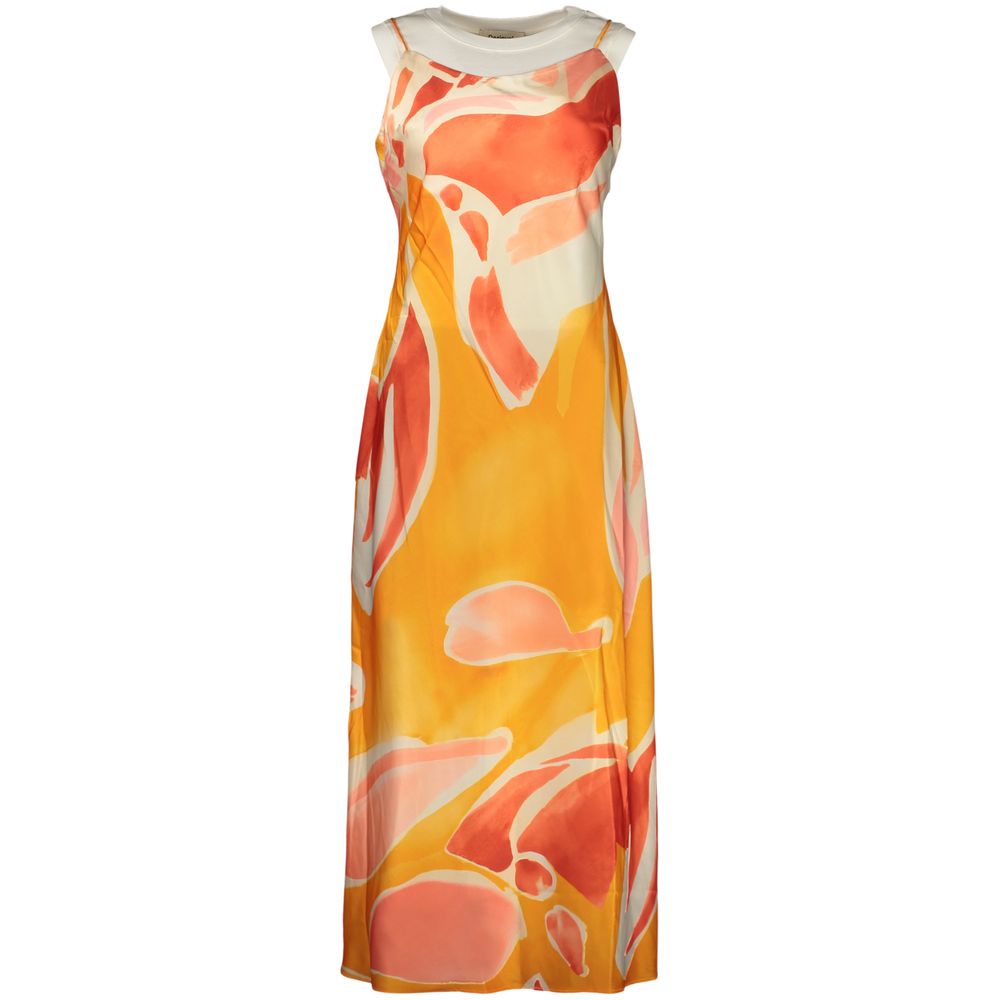 Arancione Polyester Woman Dress