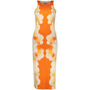 Arancione Viscosa Women Dress