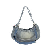 Azzurro Cotton Women's Handbag