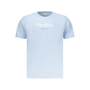 Azzurro Cotton Men T-Shirt
