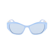 Blue Injected Sunglasses