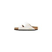 Beige Artificial Leather Flat Sandals