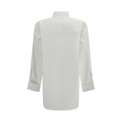 White Cotton Dress Shirt