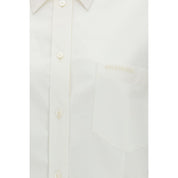 White Cotton Dress Shirt