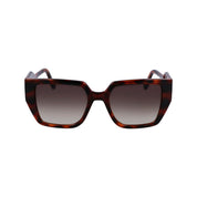 Brown Injected Sunglasses