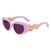 Multicolor Injected Sunglasses