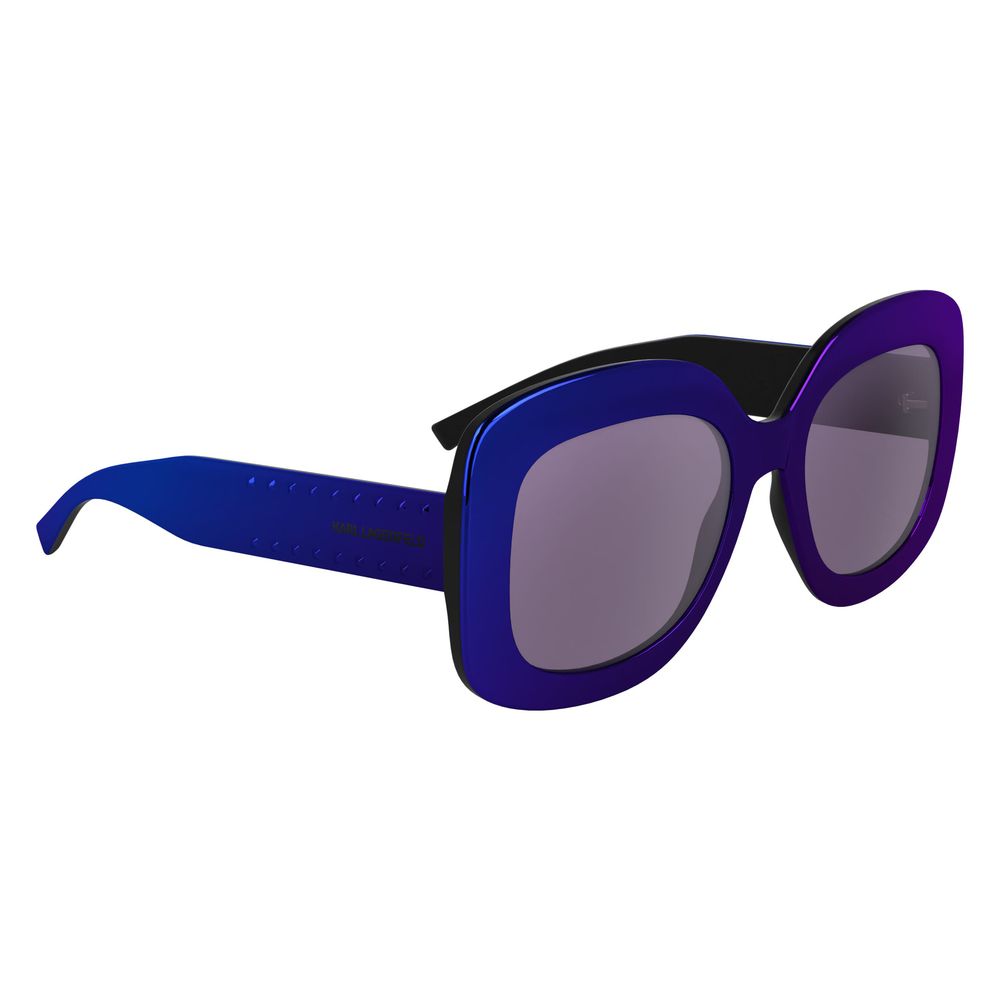 Purple Injected Sunglasses